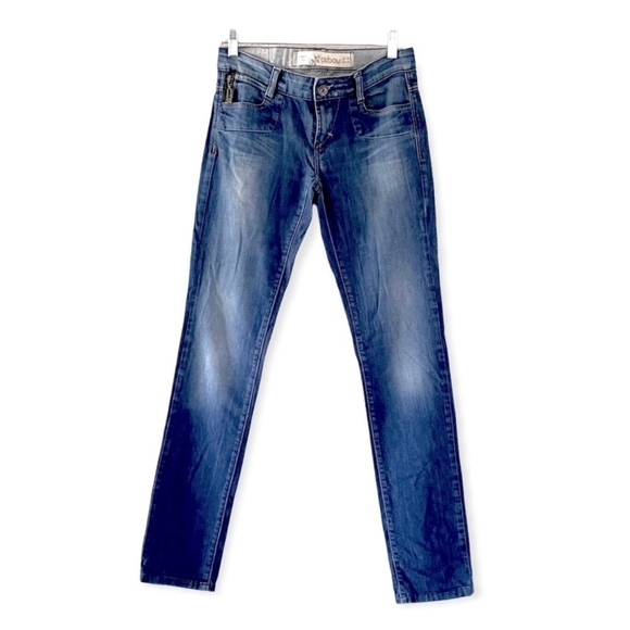 Denim Blue Jeans Oxbow Slim Jeans Men’s Cotton Jeans - Picture 2 of 8